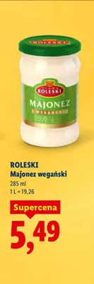 Majonez wegański promocja w Lidl