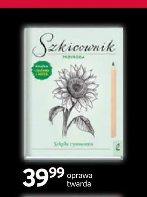 Książka Szkicownik Przyroda promocja w Empik