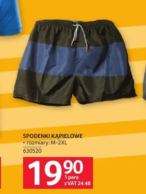 Spodenki kąpielowe promocja w Selgros