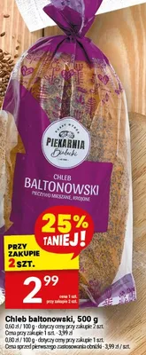 Chleb bałtonowski promocja w Twój Market