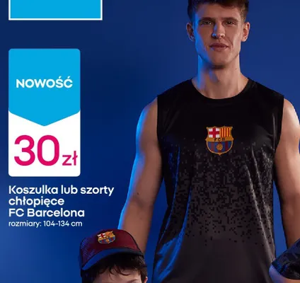 Koszulka chłopięca FC Barcelona promocja w Pepco