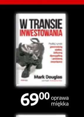 Książka W transie inwestowania Mark Douglas promocja w Empik