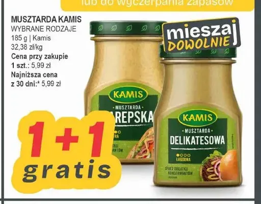 Musztarda Kamis sarepska promocja w Słoneczko
