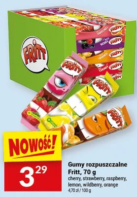 Gumy rozpuszczalne promocja w Twój Market