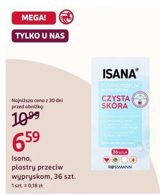 Plastry przeciw wypryskom promocja w Rossmann