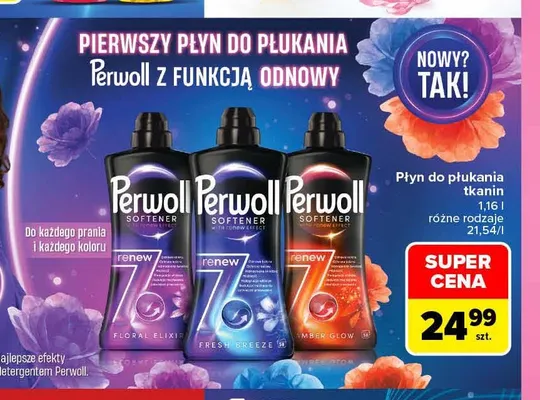 Płyn do płukania tkanin Perwoll promocja w Carrefour