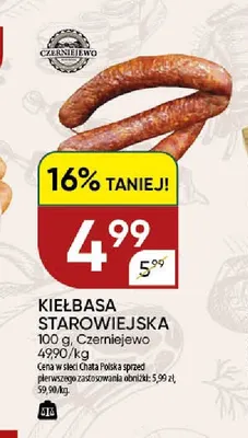 Kiełbasa starowiejska Czerniejewo promocja w Chata Polska