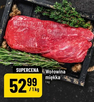 Wołowina miękka promocja w POLOmarket