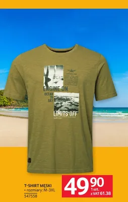 T-shirt męski Engine On promocja w Selgros