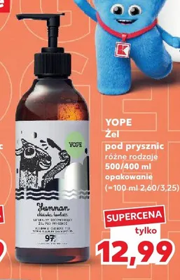 Żel pod prysznic Yope Yennan promocja w Kaufland