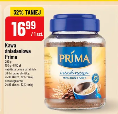 Kawa śniadaniowa Prima promocja w POLOmarket