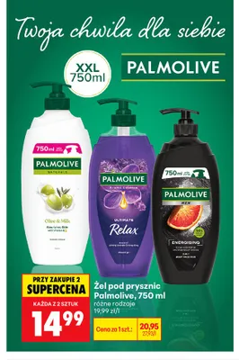 Żel pod prysznic Palmolive promocja w Biedronka