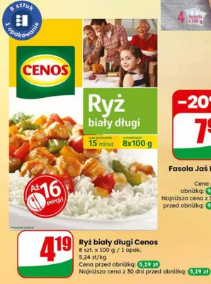 Ryż biały długi promocja w Dino