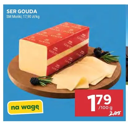 Ser gouda SM Mońki promocja w Stokrotka