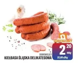 Kiełbasa śląska delikatesowa promocja w Tomi Markt