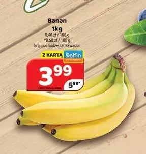 Banan promocja w Delfin