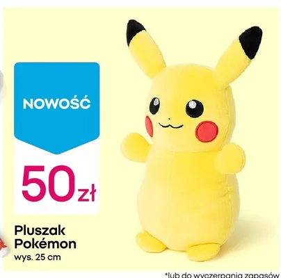 Pluszak Pokémon promocja w Pepco