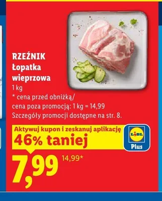 Łopatka wieprzowa Rzeźnik promocja w Lidl