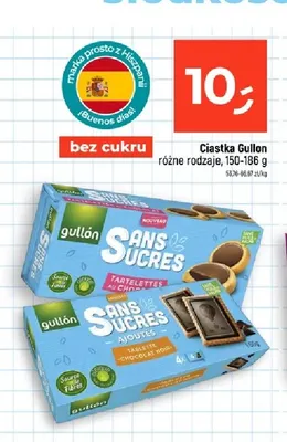 Ciastka Gullon Tablette Chocolat Noir promocja w Dealz