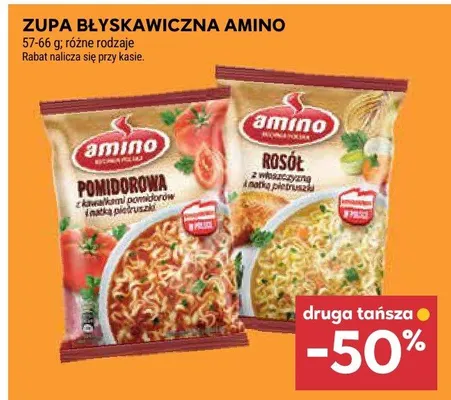 Zupa błyskawiczna pomidorowa promocja w Stokrotka