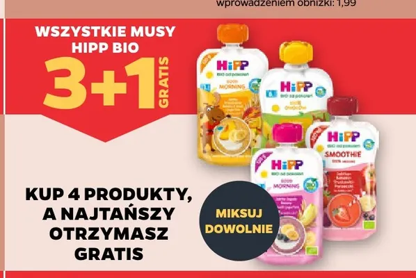 Mus HiPP BIO Good Morning promocja w Netto