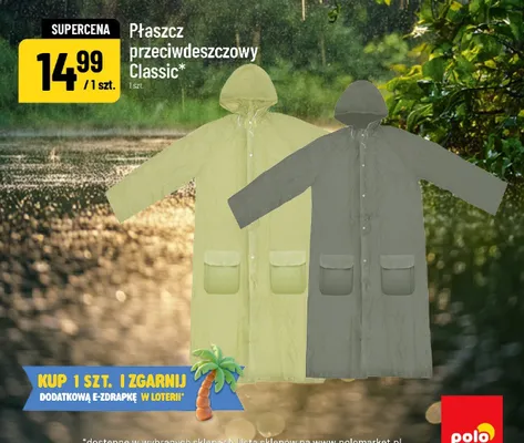 Płaszcz przeciwdeszczowy Classic promocja w POLOmarket
