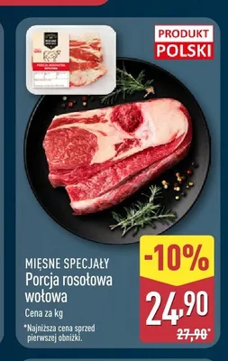 Porcja rosołowa wołowa Mięsne Specjały promocja w Aldi