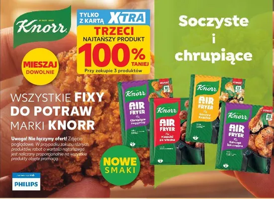 Fixy do potraw Knorr promocja w Kaufland