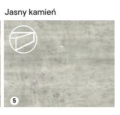 Blat laminowany Jasny kamień 62x2,8x240cm promocja w Castorama