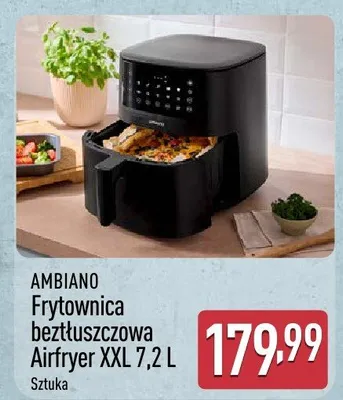 Frytownica beztłuszczowa Airfryer XXL 7,2 l promocja w Aldi