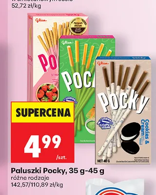 Paluszki Pocky Matcha promocja w Biedronka