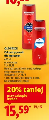Żel pod prysznic dla mężczyzn promocja w Lidl