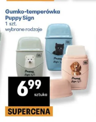 Gumko-temperówka Puppy Sign promocja w Delikatesy Centrum