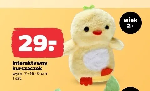 Zabawka interaktywny kurczaczek promocja w Netto