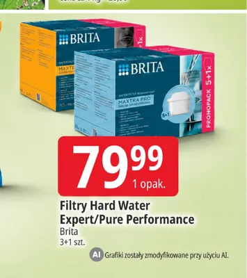 Filtry do wody Brita Maxtra Pro Hard Water Expert promocja w Leclerc
