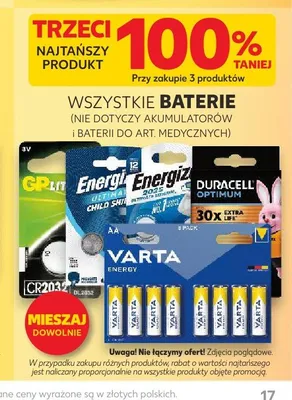 Baterie Varta Energy AA 8-pak promocja w Kaufland