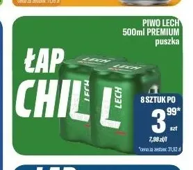 Piwo Lech Premium promocja w Tomi Markt