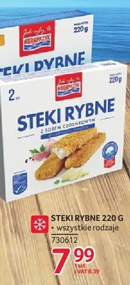 Steki rybne 220 g promocja w Selgros