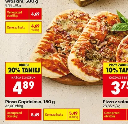 Pinsa Capriciosa promocja w Biedronka