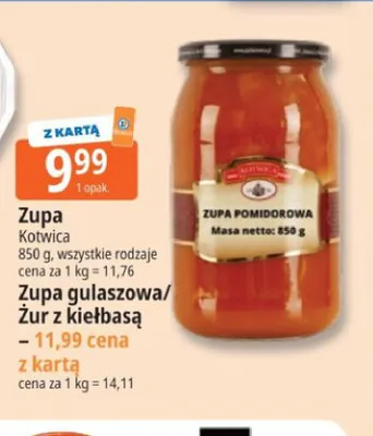 Zupa Kotwica promocja w Leclerc