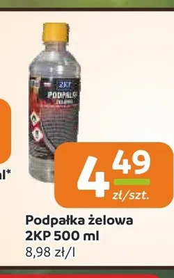 Podpałka żelowa 2KP promocja w Społem Częstochowa