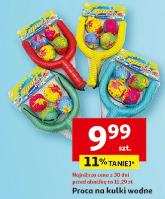 Praca na kulki wodne promocja w Auchan