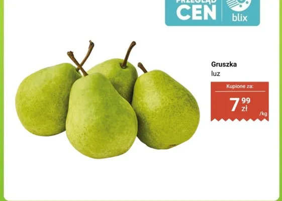 Gruszka luz promocja w Dino