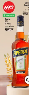 Likier Aperol 0,7l promocja w Żabka