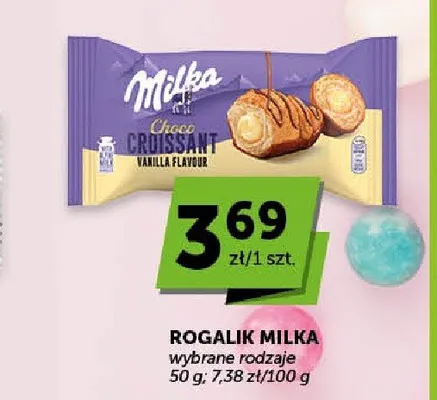 Rogalik Milka Choco Croissant Vanilla Flavour promocja w ABC