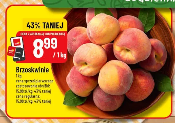 Brzoskwinie promocja w POLOmarket