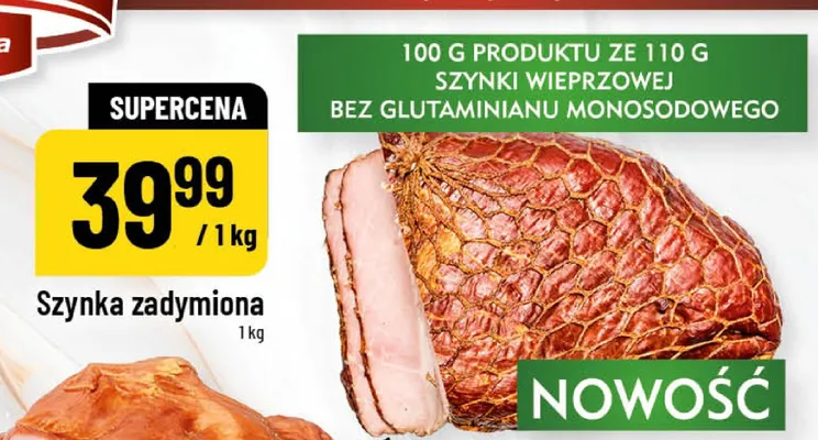 Szynka zadymiona Pekpol promocja w POLOmarket
