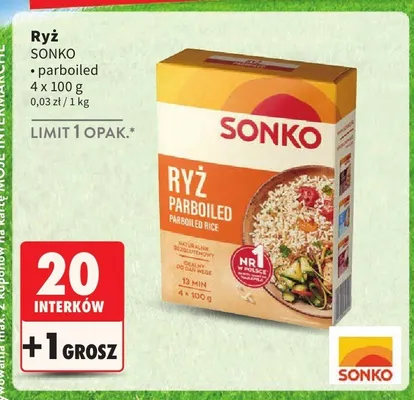 Ryż parboiled promocja w Intermarche