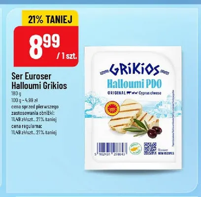 Ser Halloumi Grikios promocja w POLOmarket
