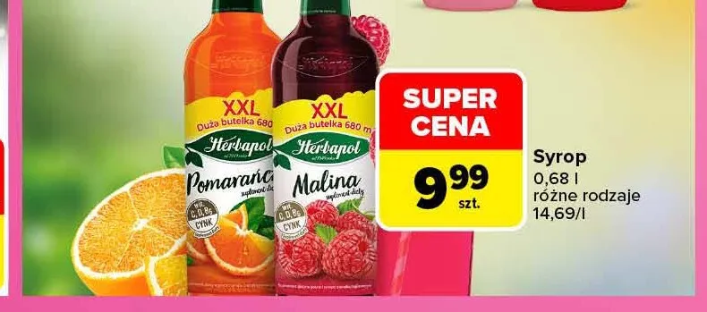 Syrop Herbapol promocja w Carrefour